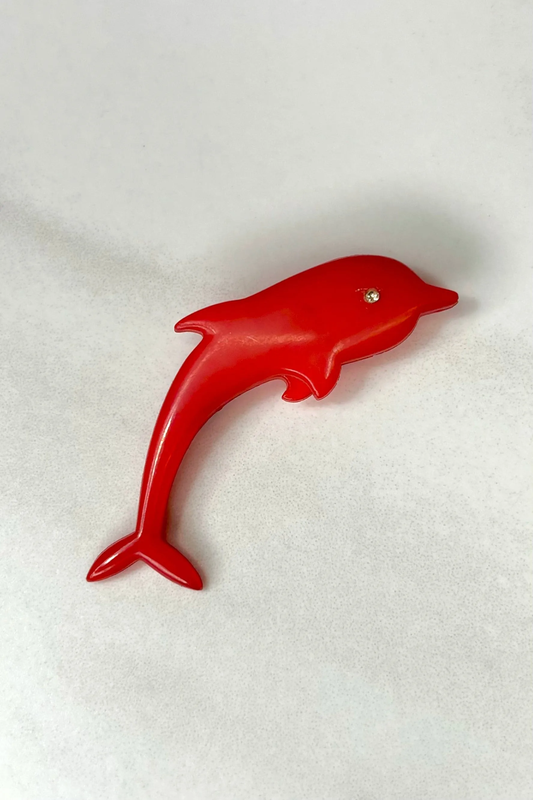 Retro Buch   Deichmann Dolphin Pin Brooch