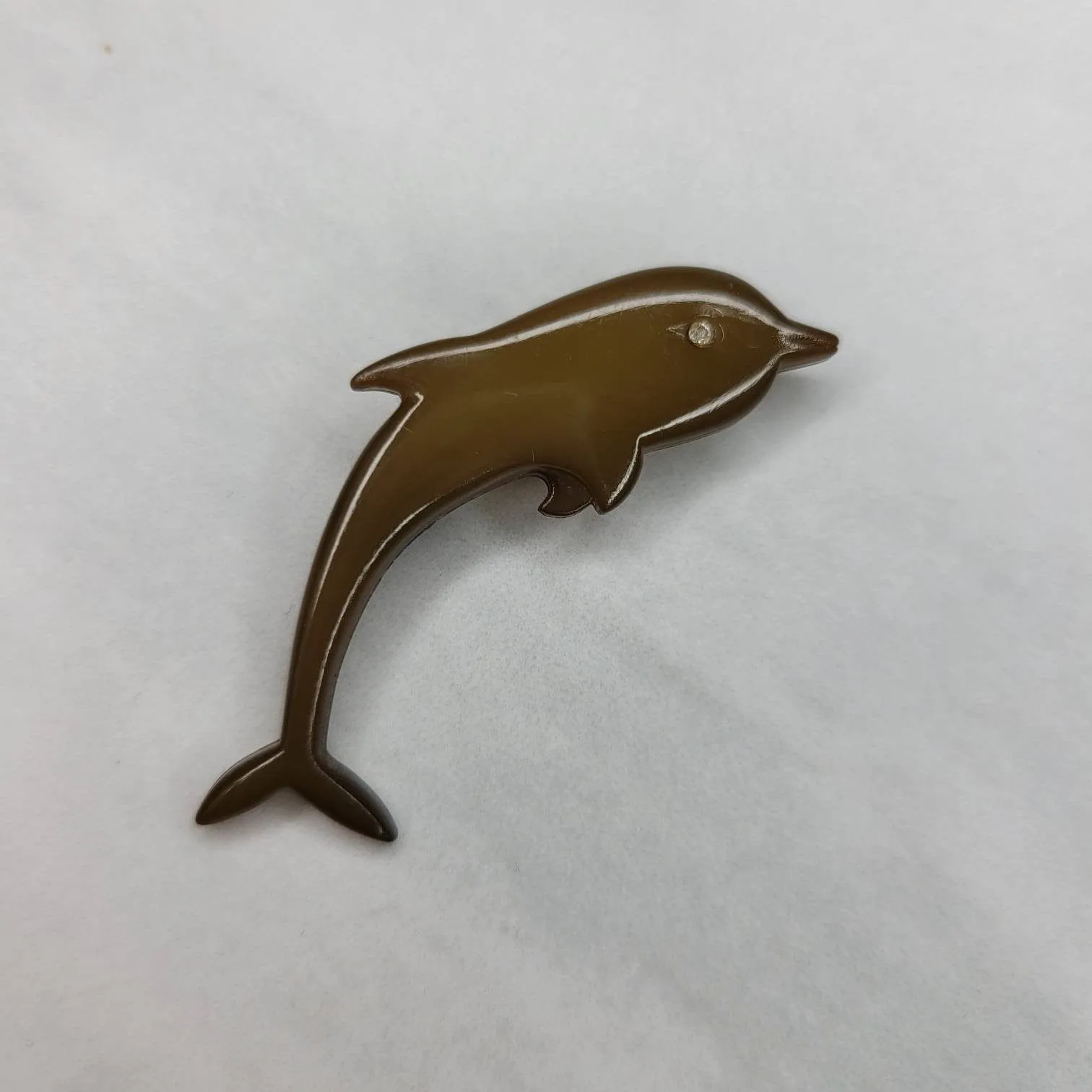 Retro Buch   Deichmann Dolphin Pin Brooch