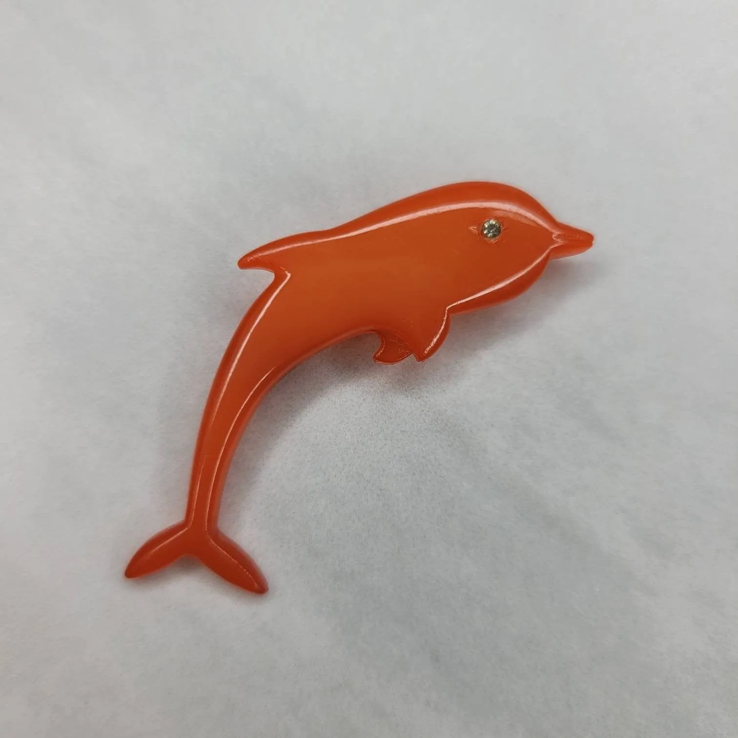 Retro Buch   Deichmann Dolphin Pin Brooch