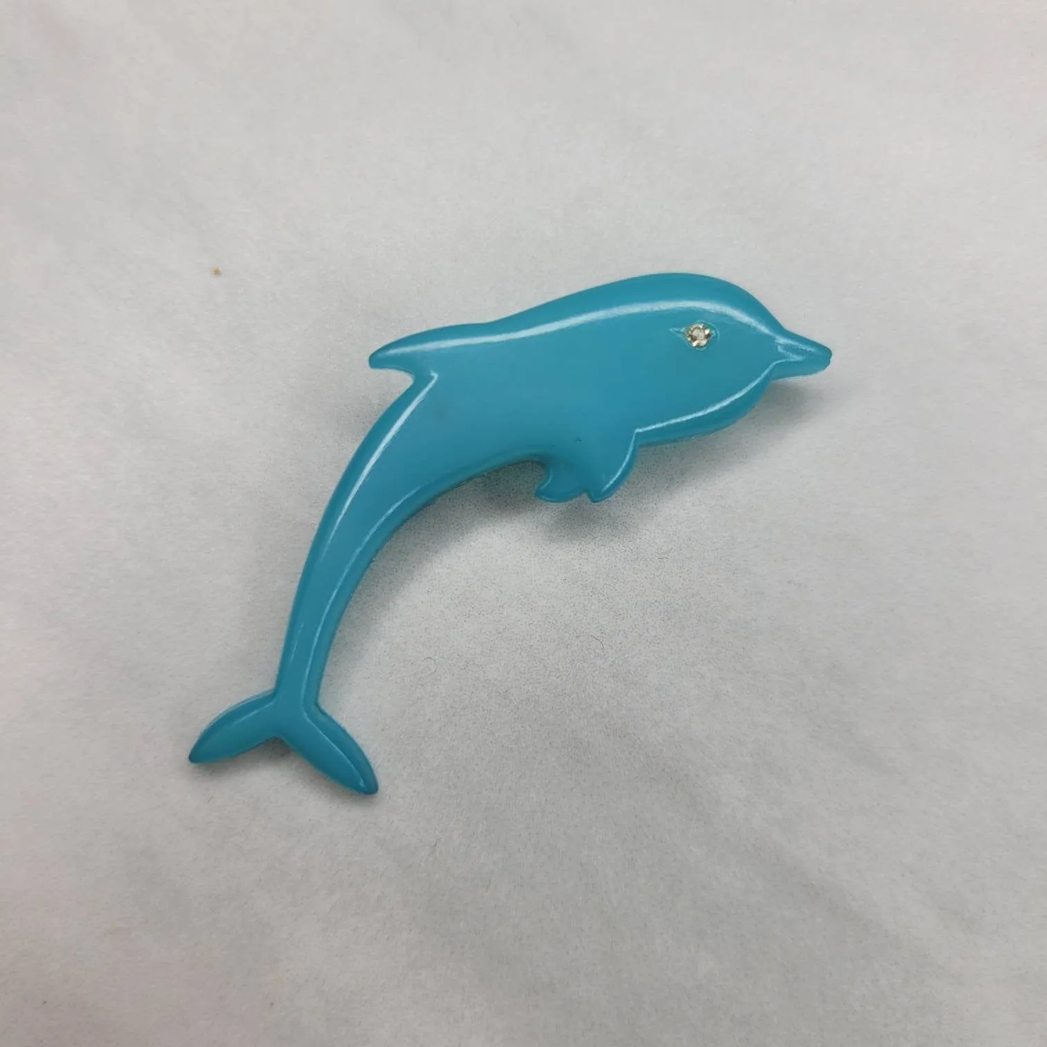 Retro Buch   Deichmann Dolphin Pin Brooch