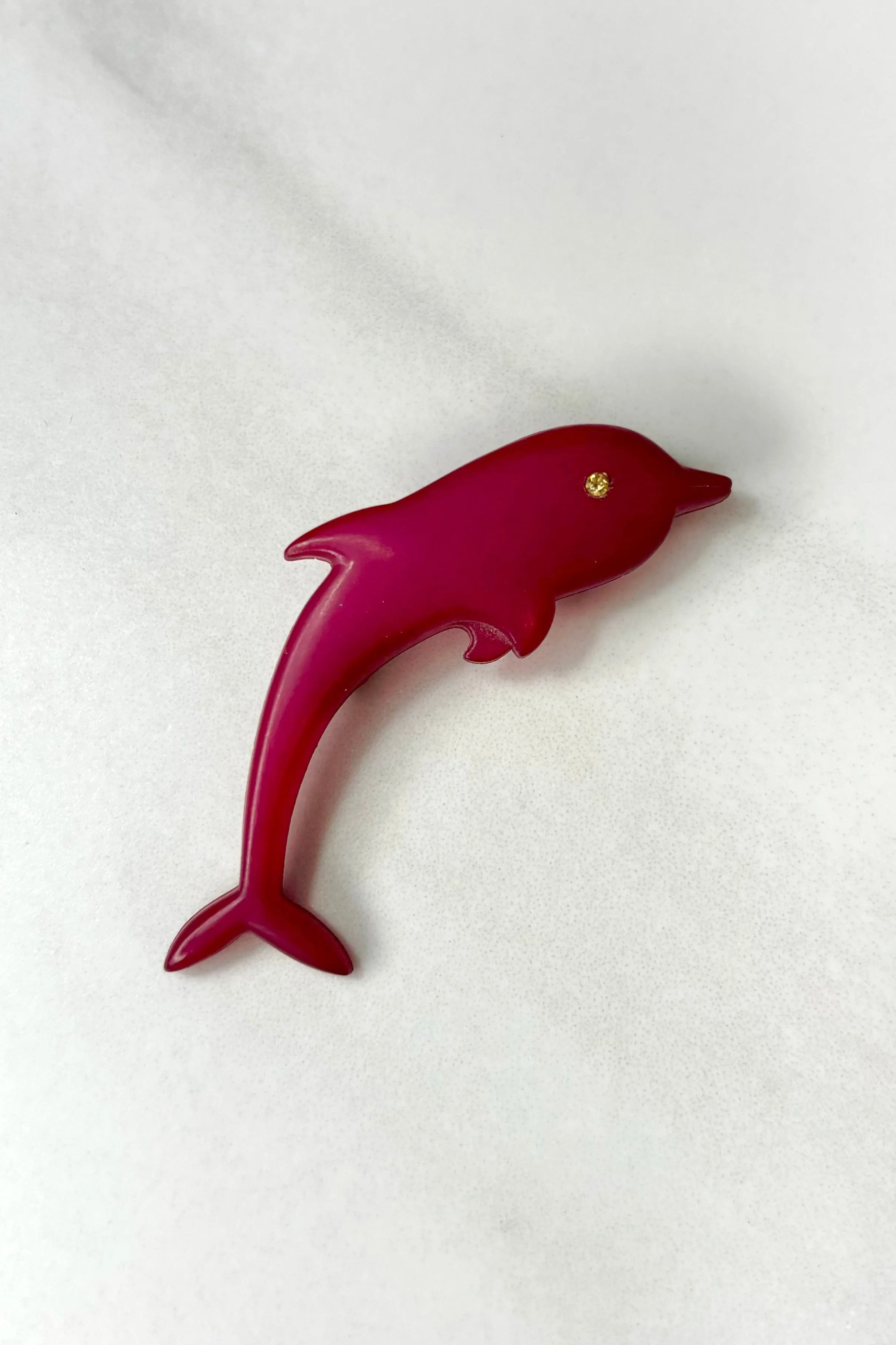 Retro Buch   Deichmann Dolphin Pin Brooch