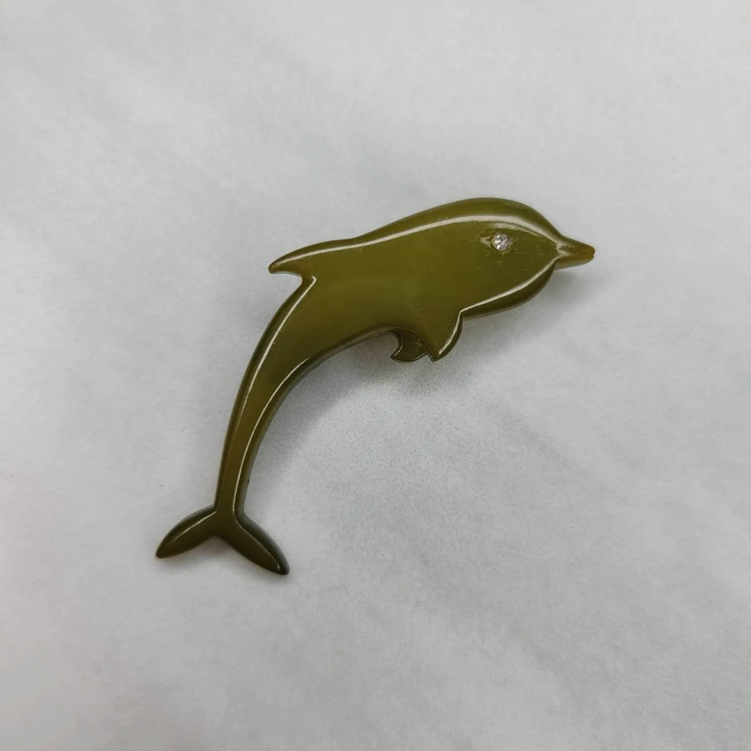 Retro Buch   Deichmann Dolphin Pin Brooch