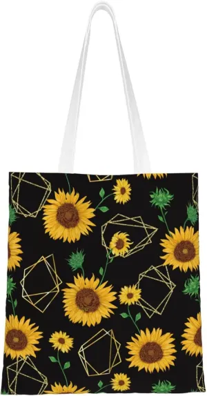 Rooster Chickens Canvas Bags Tote Bags,Large Women Casual Laptop Shoulder Bag Shopping Grocery Work Travel 15x16 Inch
