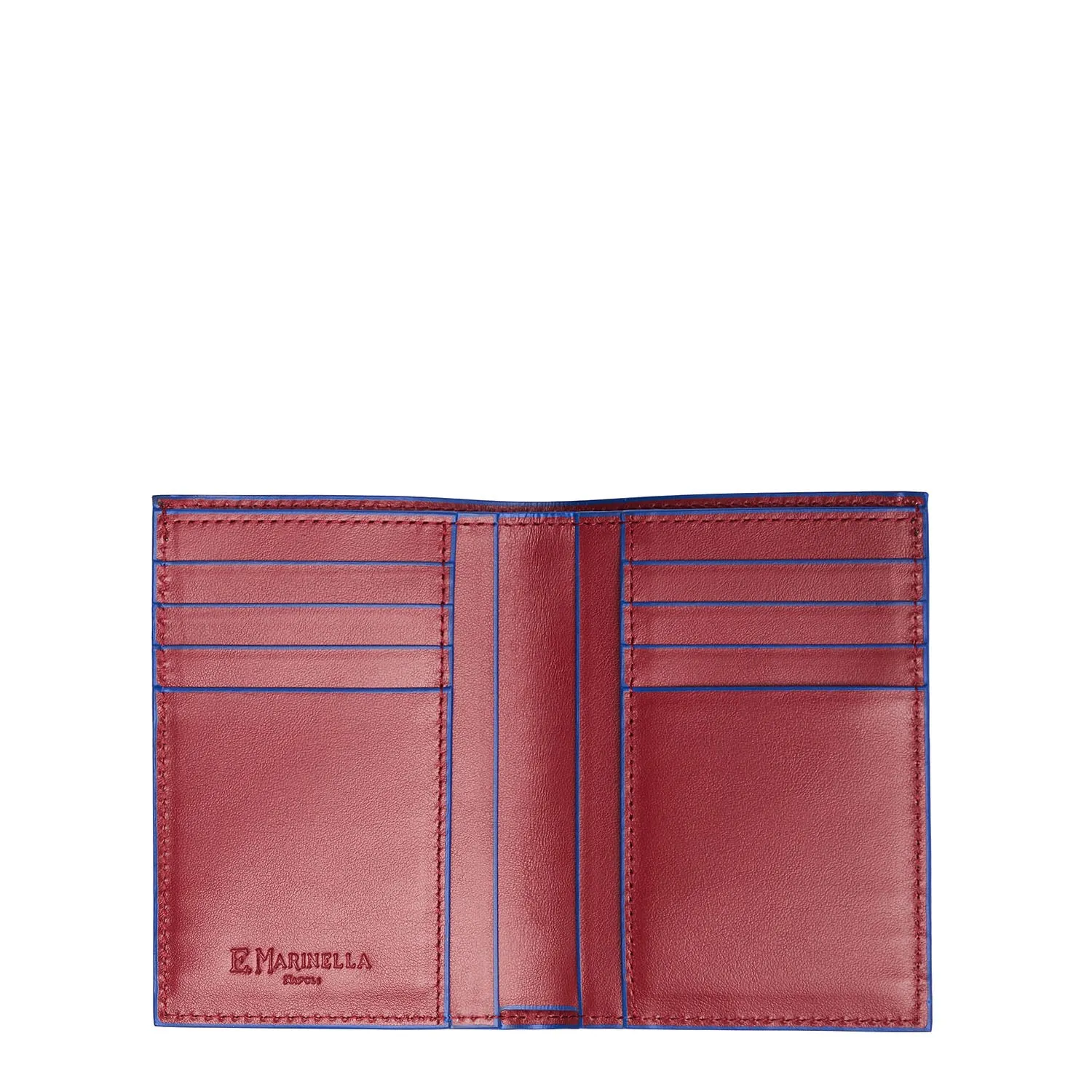 RUBY RED VERTICAL WALLET