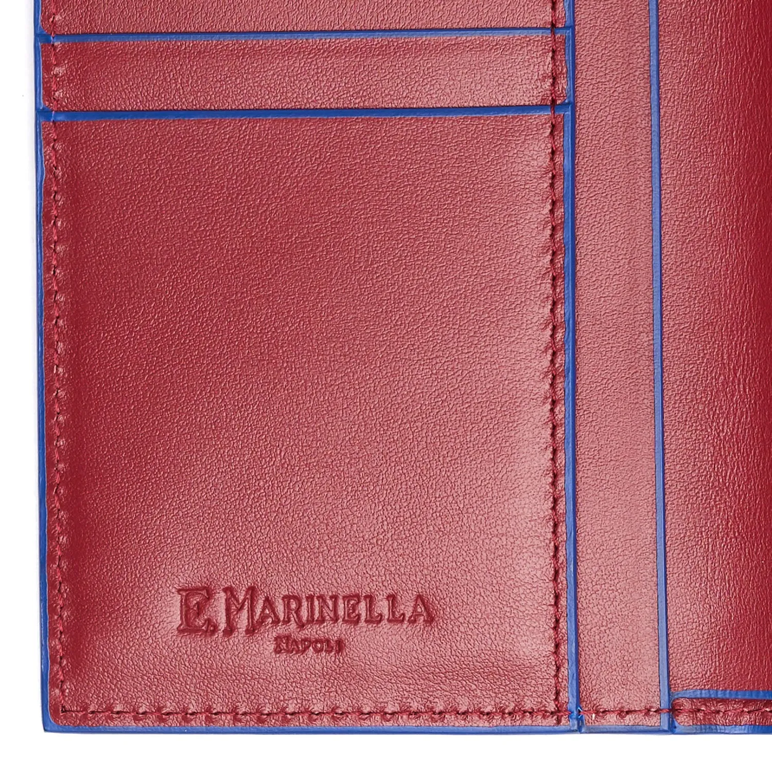 RUBY RED VERTICAL WALLET