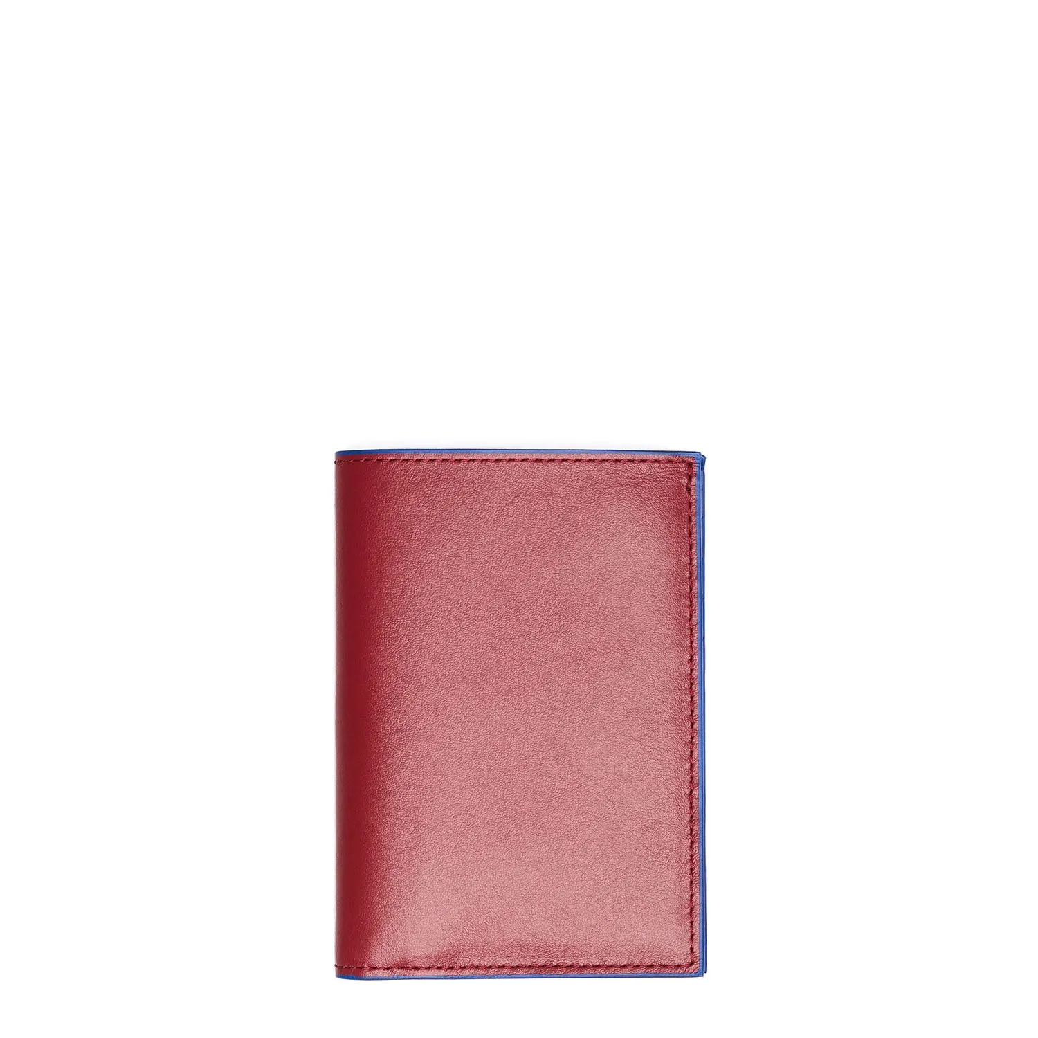 RUBY RED VERTICAL WALLET