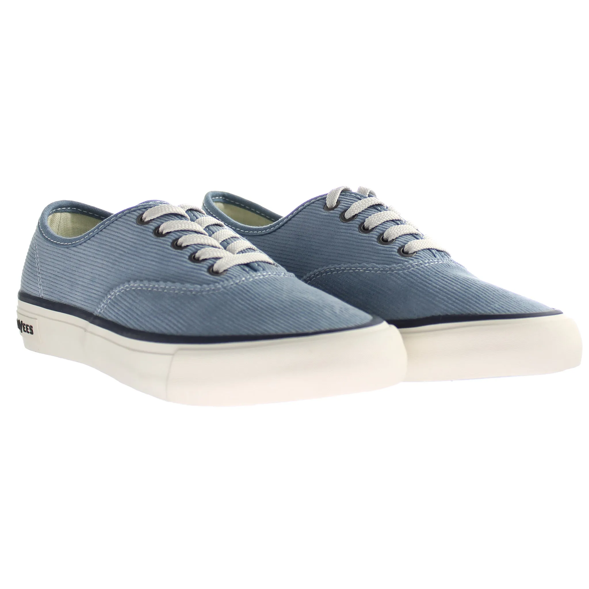 Seavees Legend Cordies Womens Blue Plimsolls