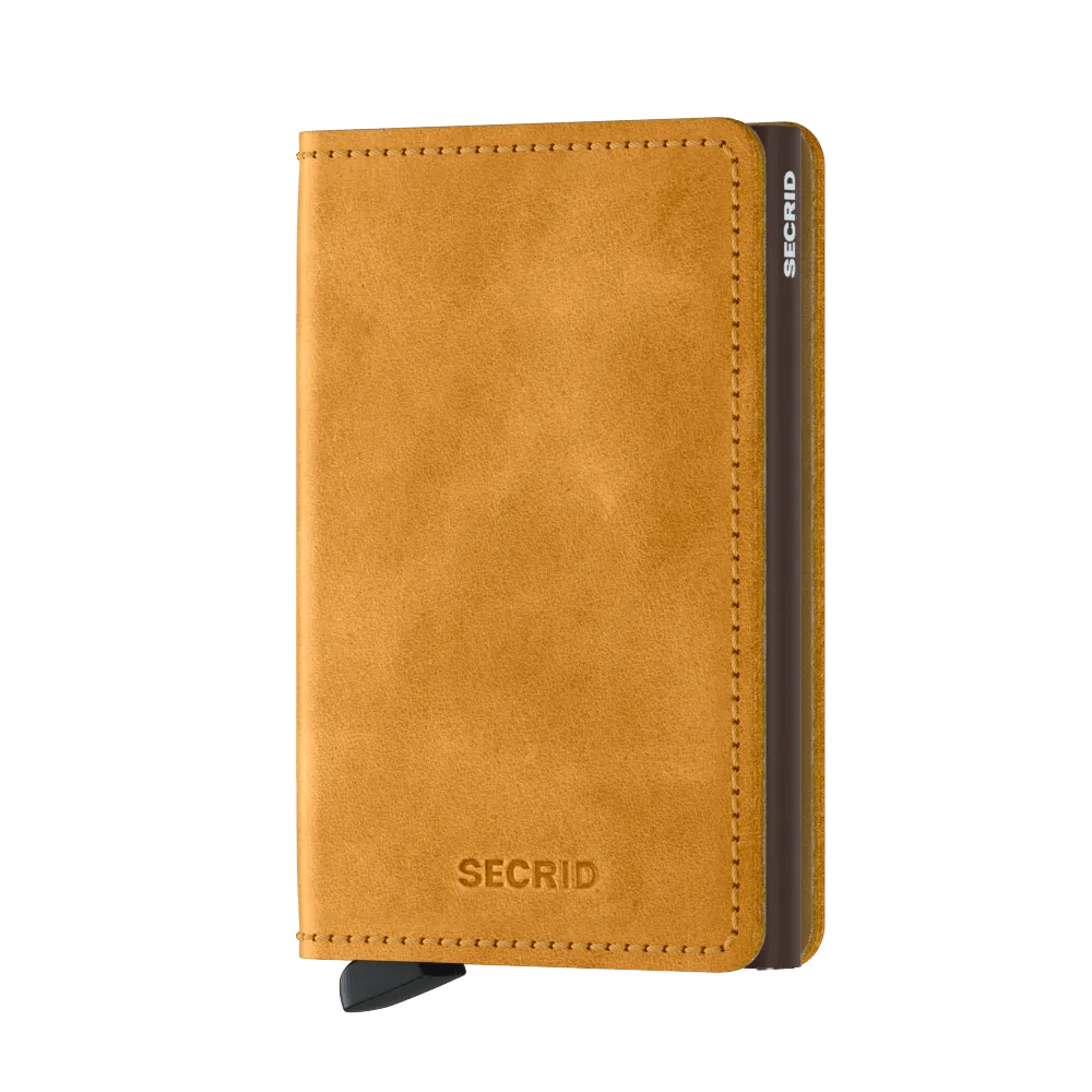 Secrid Slim Wallet- Vintage Ochre