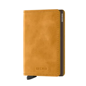 Secrid Slim Wallet- Vintage Ochre