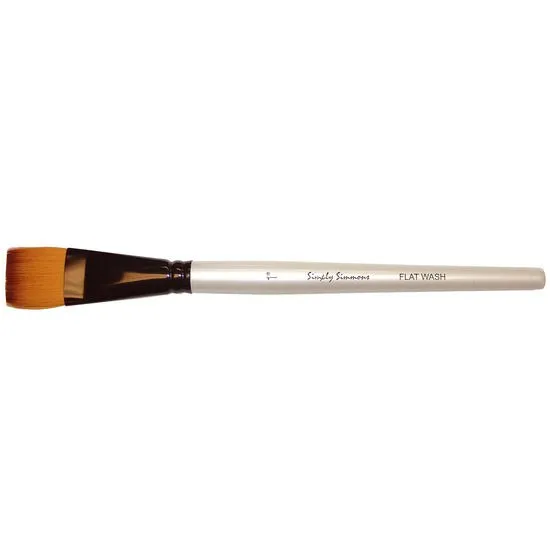 Simply Simmons Brush - Flat Wash 1 inch