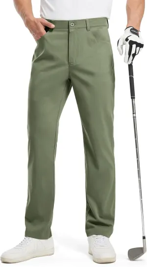 TBMPOY Men's Golf Pants Classic Fit Dress Work Pants Lightweight Comfortable Business Casual Pants with 5 Pockets