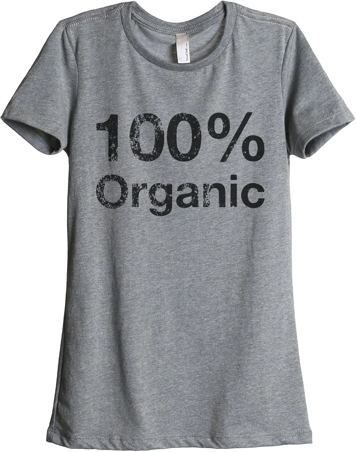 Thread Tank 100% Organic Women's Fashion Relaxed T-Shirt Tee