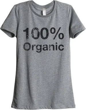 Thread Tank 100% Organic Women's Fashion Relaxed T-Shirt Tee