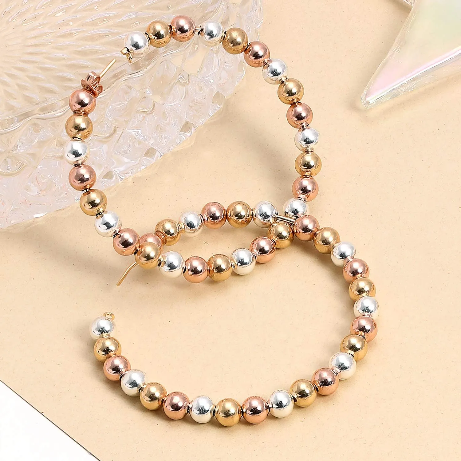Timeless Minimalist Endless Continuous Lightweight Simple Thin 2-3mm Tube Hoop Earrings Gold Plated For Women Teens Polished Finish 1.75,2, 2.5 2.75 Inch Diameter