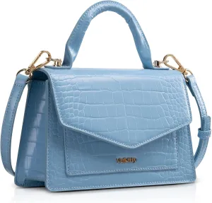 Top handle Satchel Purses Handbags for Women, Small Crossbody Bag with Convertible Strap, Trendy Shoulder Purse