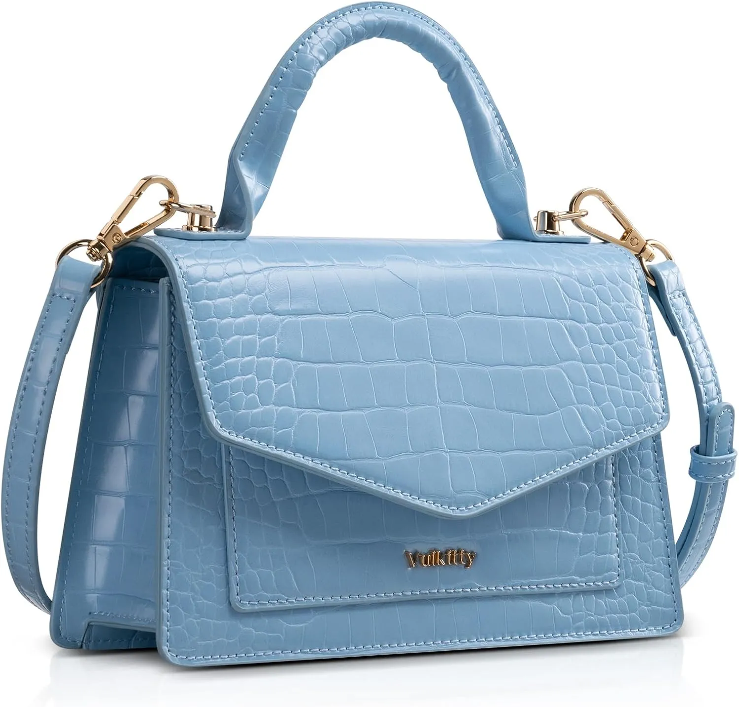 Top handle Satchel Purses Handbags for Women, Small Crossbody Bag with Convertible Strap, Trendy Shoulder Purse