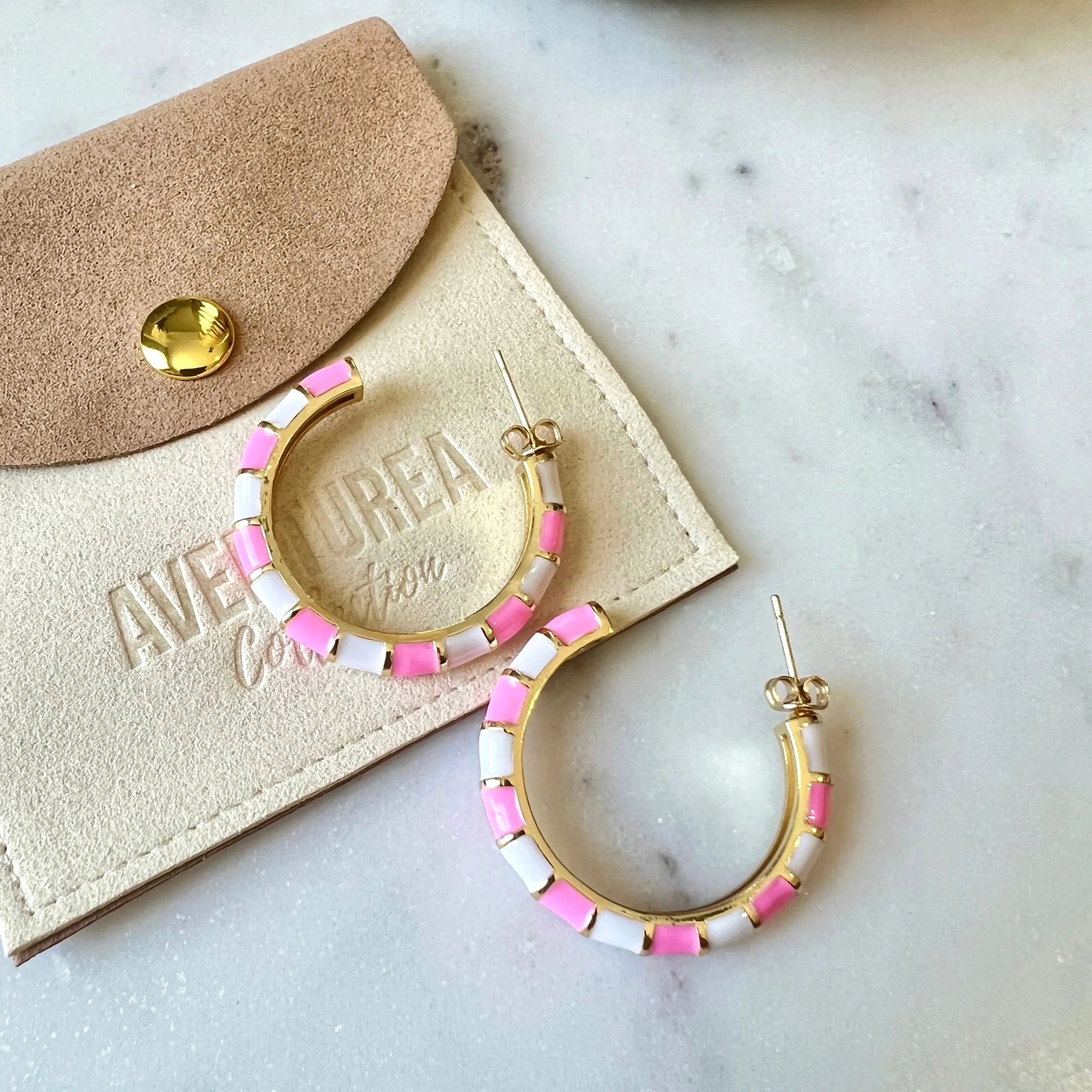 Two Tone Color Hoops