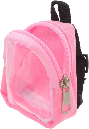 Unique and Fashionable Boys and Girls Backpack Mini School Bag Ornament Comfortable Fit for Dolls Ample Storage