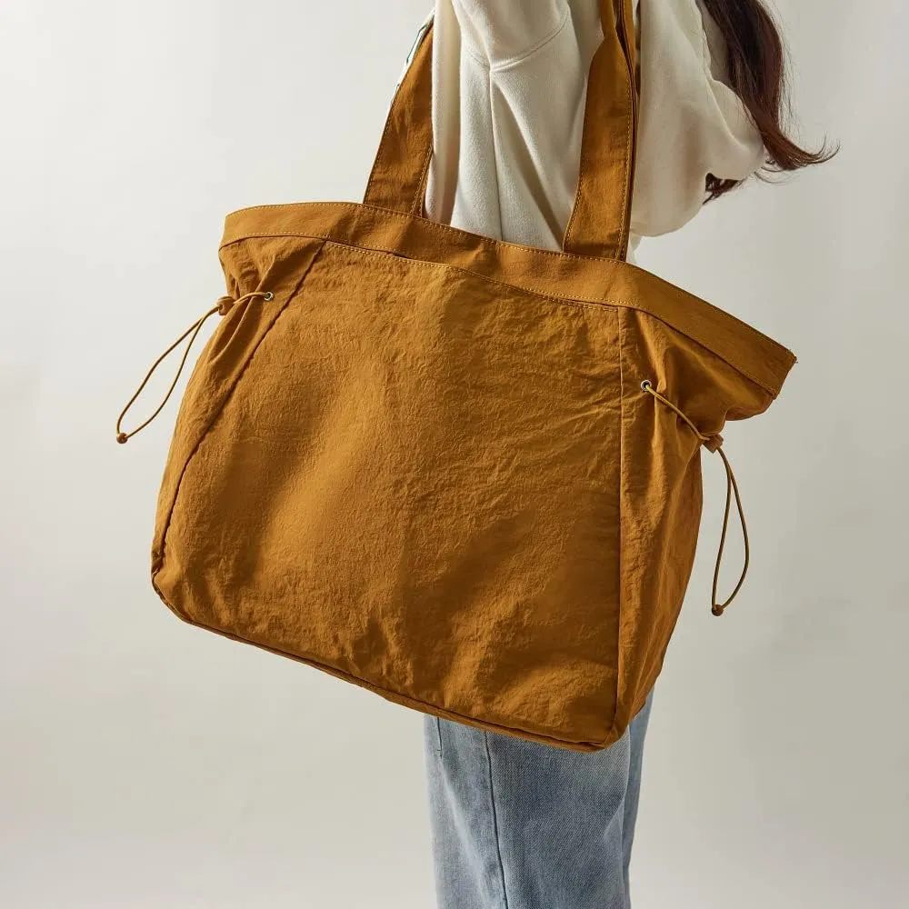 VAKAER Tote Bag for Women, 18L Side Cinch Shopper Bag, Large Hobo Bag, Lightweight Shoulder Bags for Work, Workout, Travel