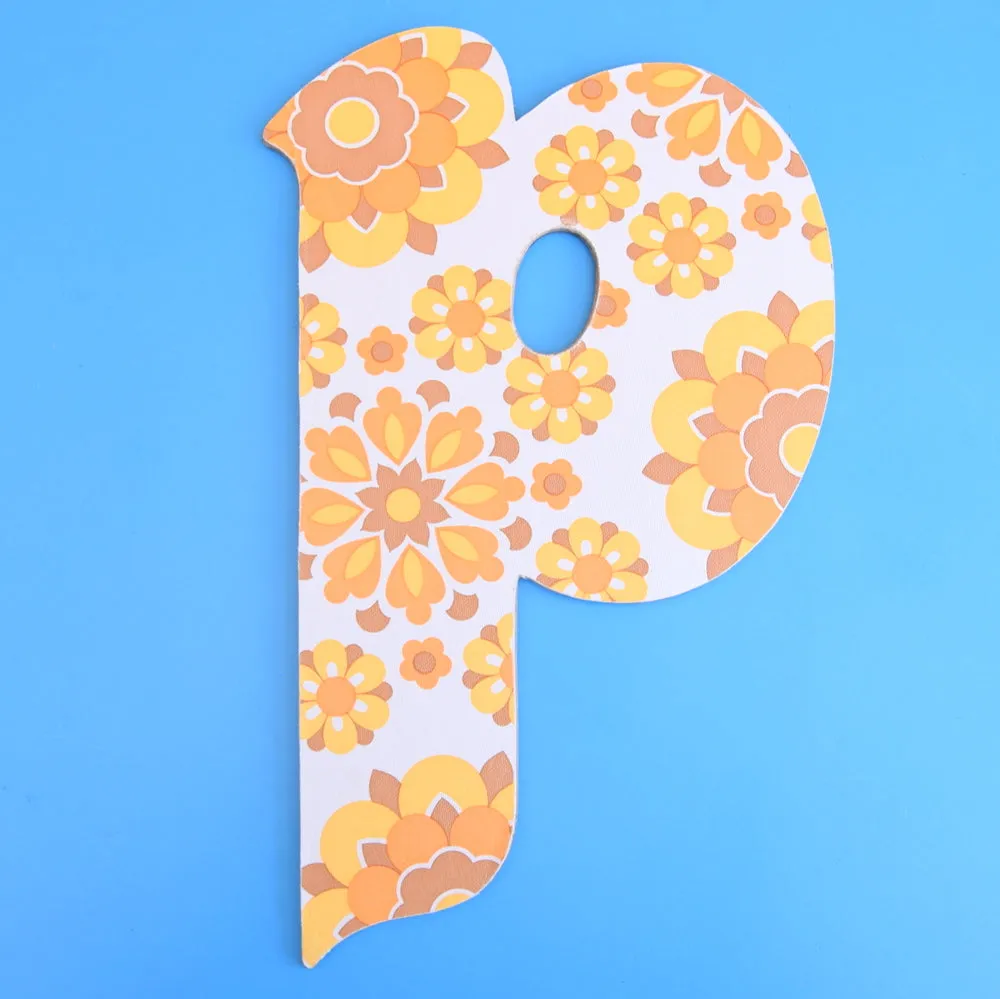 Vintage Letters - Wood & Vintage Wallpaper
