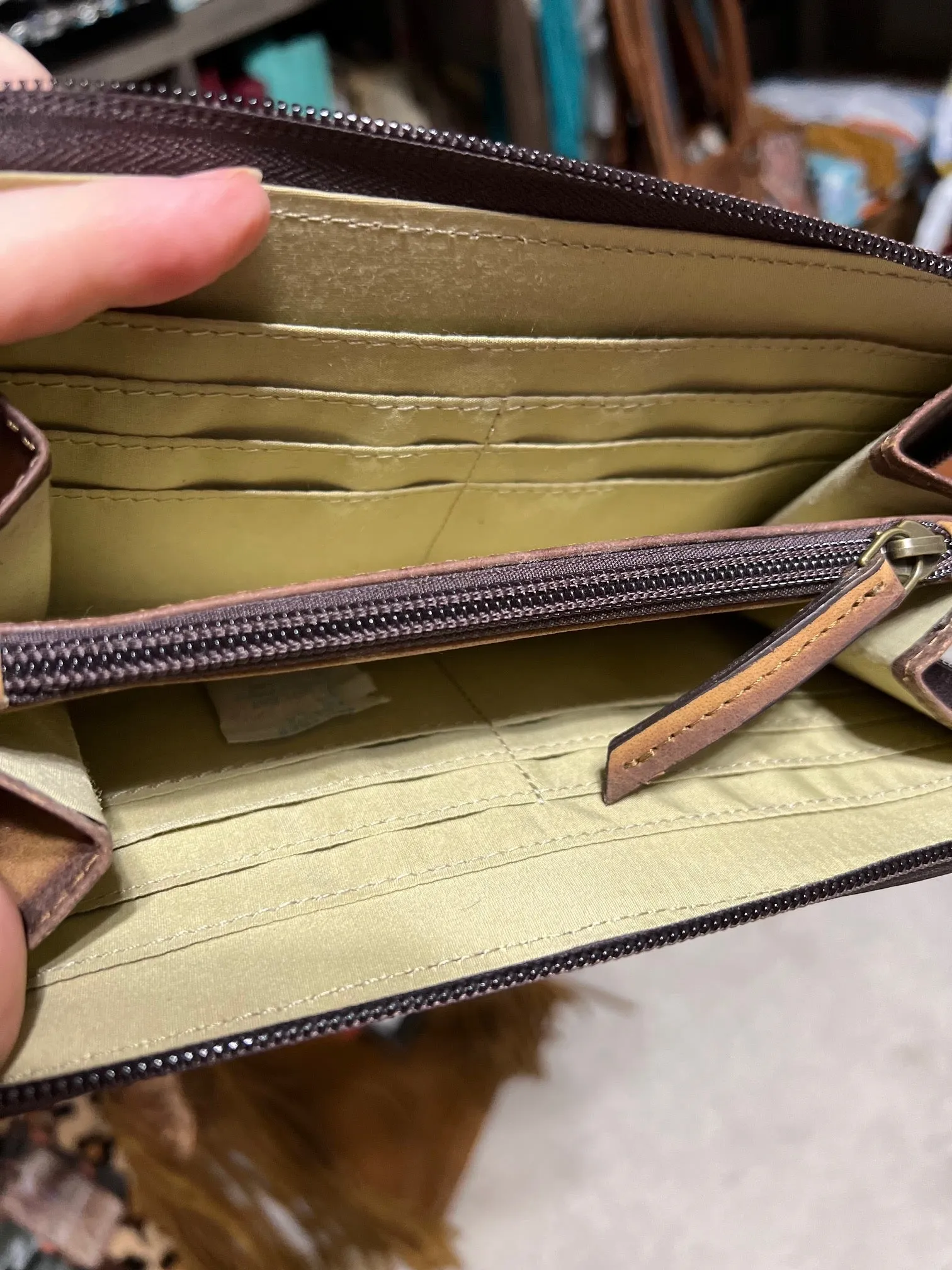 Wallet Hair On Genuine Western Leather Womens Wallet