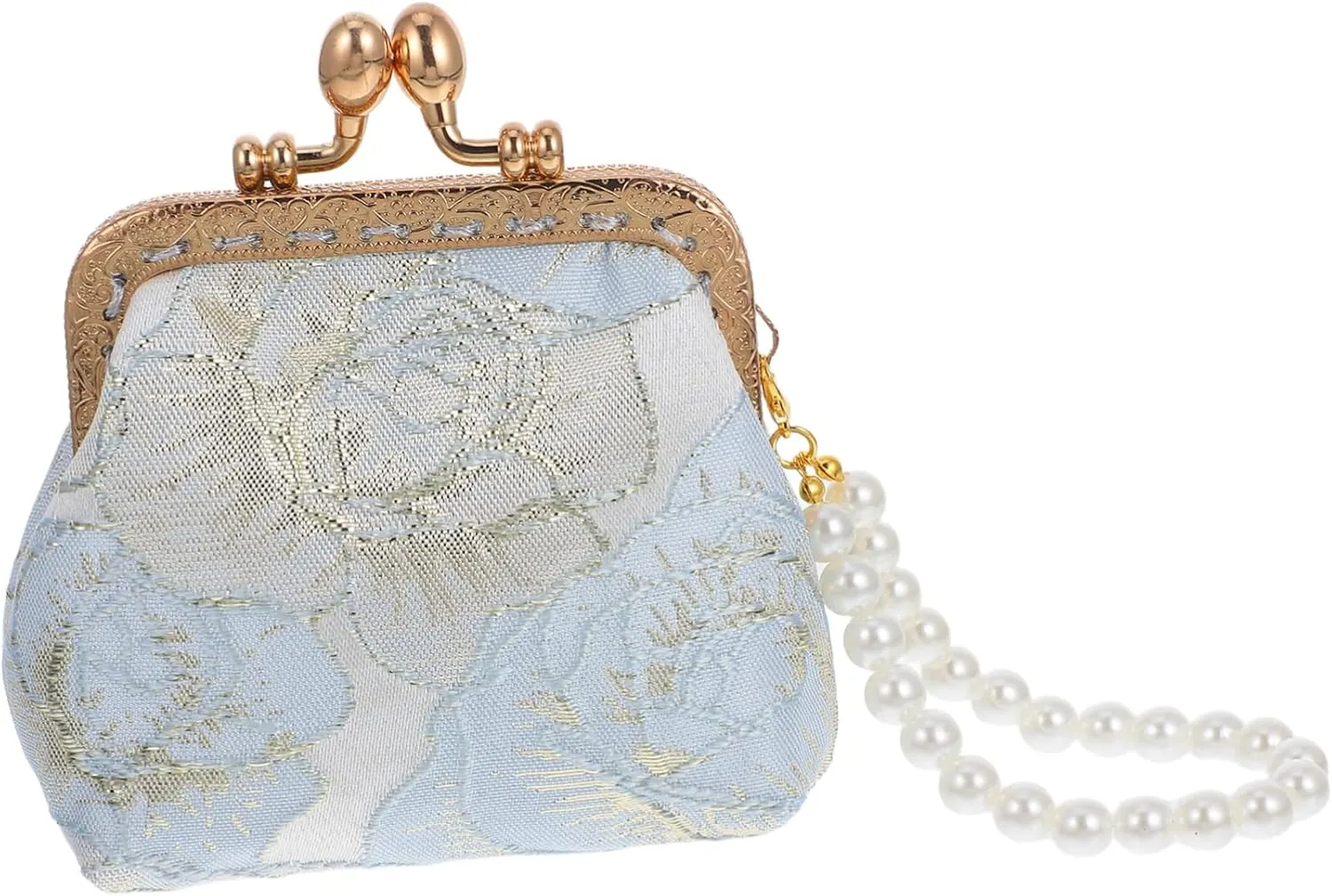 Wedding Purses for Women Guest Vintage Floral Clutch Chinese Brocade Embroidery Evening Party Purse