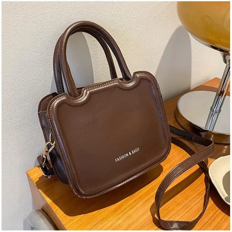 Women Handbags Shoulder Bags, Satchel Tote Bag, Women's Mini Handbags Crossbody Sling Bags for Women Luxury Purses Cute Kawaii Totes (Color : Coffee)