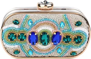Women's Bling Evening Bag Glitter Rhinestone Clutch Purse Vintage Handbag for Prom Wedding Party Shoulder Bagbag2487OWOISS