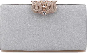Women's Glitter Clutch Bag Party Evening Bag Frosted Shoulder Bag Sparkly Handbag Purse Wallet for Prom Party Weddingbag2498OWOISS
