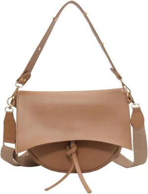 Women's PU Leather Crossbody Bag Wide Strap Satchel Shoulder Bag Large Saddle Flap Tote Designer Handbag and Pursebag1838OWOISS