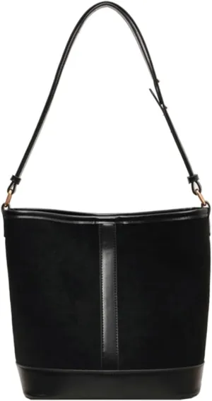 Women's Retro Shoulder Bag Totes Handbag Suede Large Bucket Underarm Purse Casual Satchel Travel Winter Fall 2024