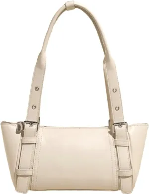 Women's Vegan Shoulder Bag Y2K Fashion Underarm Purse Buckle Belt Satchel Tote Top Handle Crossbody Bag 2025