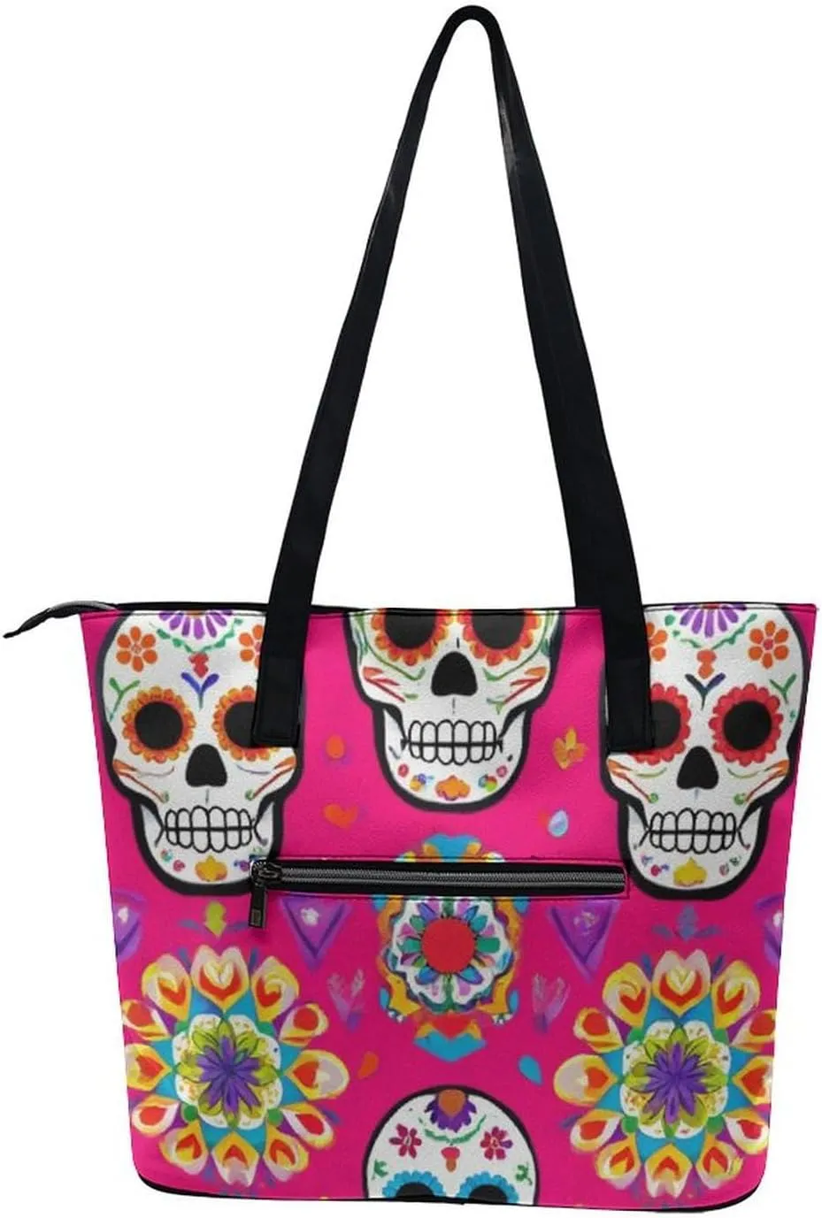 Women's Versatile Bucket Bag Soft PU Leather Trendy Shoulder Purse