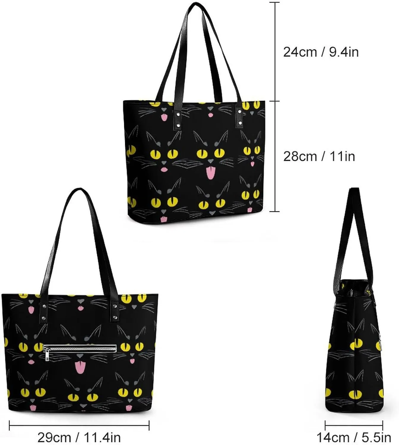 Women's Versatile Bucket Bag Soft PU Leather Trendy Shoulder Purse