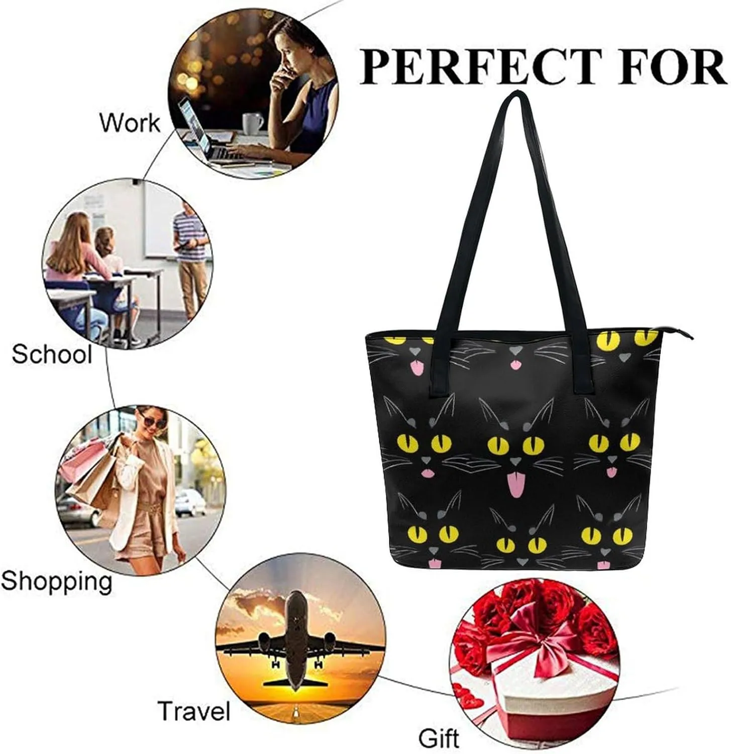 Women's Versatile Bucket Bag Soft PU Leather Trendy Shoulder Purse
